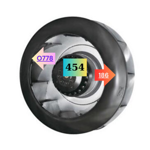 Quạt hút li tâm Leipole 280FLW2