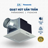Quạt Hút Mùi Gắn Trần, Quạt Hút Thông Gió 1 Chiều Panasonic FV24CH9 lỗ khoét trần 25x25cm