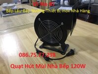 Quạt hút mùi nhà bếp 120w, Quạt hút mùi con sên, Quạt thông gió mini