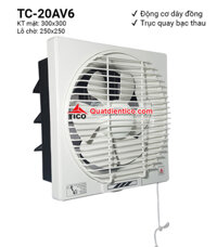 Quạt hút thông gió 2 chiều Tico TC-20AV6