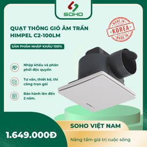 Quạt hút thông gió âm trần HIMPEL C2-100LM