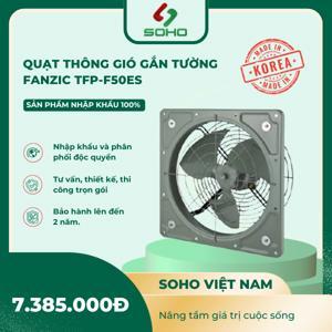 Quạt hút thông gió gắn tường Fanzic TFP-F50ES