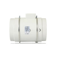 Quạt hút thông gió nối ống phi 200mm - Quạt hút đồng trục - Hàng chính hãng siêu chống ồn