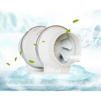 Quạt hút thông gió nối ống phi 100mm - Quạt hút đồng trục - Hàng chính hãng siêu chống ồn