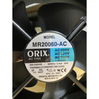 Quạt hút thông gió Orix MR20060 điện 220V kích thước 20cm x 20cm (tem xanh)