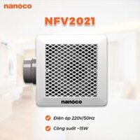 Quạt Hút Trần Lồng sóc Nanoco NFV2021