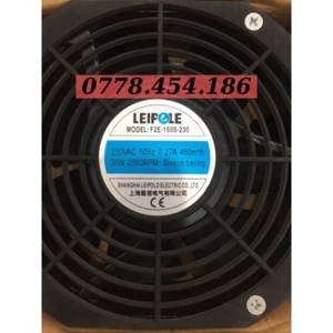 Quạt hút tủ điện Leipole F2E-150S-230