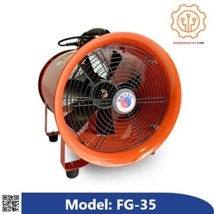 Quạt hút xách tay Omysu FG35