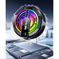 Quạt iPhone, làm mát điện thoại từ tính, thiết bị làm mát bán dẫn, điều khiển nhiệt độ kỹ thuật số, kẹp lưng đa năng Black Shark Apple