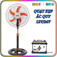 QUẠT KẸP ẮC QUY KHÔNG CHỔI THAN