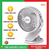 Quạt kẹp bàn Comet CRF0705 5W đa dụng, kẹp và để bàn nhỏ gọn tiện lợi