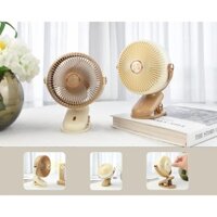 Quạt Kẹp Bàn Tích Điện Để Bàn Tiện Dụng YS2302A