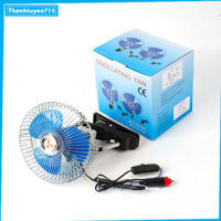 QUẠT KẸP BÌNH 12V 24V - QUẠT KẸP Ô TÔ XE HƠI XE TẢI XE KHÁCH XE CONTAINER CÓ THỂ DÙNG ĐIỆN MẶT TRỜI VỚI DÒNG TRÊN 10A