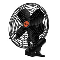 Quạt kẹp lồng sắt trên ô tô, xe hơi, xe tải (-_-)