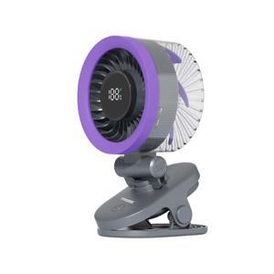 Quạt kẹp sạc điện Tiross TS3423