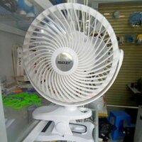 Quạt Kẹp sạc tích điện MICKEY TD - 806 chính hãng đổi mới trong 15 ngày sử dụng