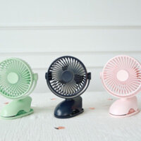 Quạt kẹp xe đẩy mini Portable mobile Fan, Quạt kẹp JW- Design GF07pin 10000mah