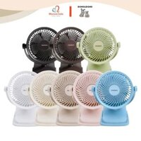 Quạt kẹp xe đẩy Muteon Dono & Dono cho bé 5000mAh, quạt tích điện trẻ em tiện lợi - Monnie Kids