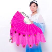 Quạt Khiêu Vũ Yangko Quạt Công Vuông Quạt Khiêu Vũ Phong Cách Mới