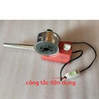 Quạt khò gió mạnh sài bếp nướng than có quạt cấm điện trực tiếp 220v