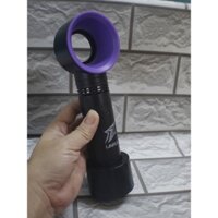 QUẠT KHÔNG CÁNH 3 CHẾ ĐỘ GIÓ SẠC USB LINRUI-5 SIÊU BỀN, CÓ ĐẾ ĐỨNG THÍCH HỢP MANG ĐI DU LỊCH - HÀNG CHÍNH HÃNG