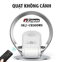 Quạt Không Cánh Điều Khiển Từ Xa SK-CR05 Màn Hình LED Hẹn Giờ Để Bàn Treo Tường 3Tốc Độ Gió Xoay 120 Độ