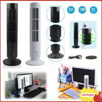 Quạt không cánh dọc USB di động Gigicloud, Quạt điều hòa không khí Mini để bàn Quạt tháp làm mát cho gia đình / văn phòng
