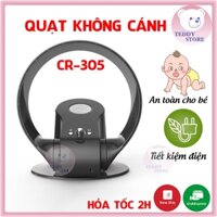 Quạt Không Cánh KJapan CR305/CR309 - Quạt Không Cánh Treo Tường, Để Bàn An Toàn Với Trẻ Nhỏ, Tiết Kiệm Điện Năng