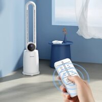 Quạt không cánh Lọc không khí Khử trùng Siêu mát 3 cấp độ gió kèm đèn ngủ