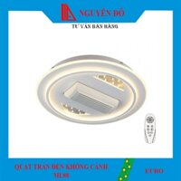 Quạt không cánh, quạt trần không cánh ML-88 EURO có đèn công suất 25W, điểu khiển bằng remote, led 3 chế độ ánh sáng