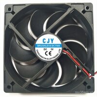 Quạt làm mát 12025, quạt DC lõi lớn, quạt bóng đôi, quạt 5V 12V 24V