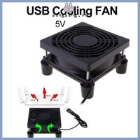 Quạt làm mát bền bỉ Bang Sạc USB Quạt làm mát im lặng cho bộ định tuyến TV Set Top Box