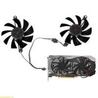 Quạt làm mát Card đồ họa Doublebuy 80mm 4 Pin VGA cho máy làm mát Radeon RX 580 RX5500