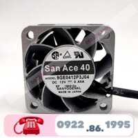 Quạt Làm Mát   Khung Nhôm  Sanyo 4Cm San Ace 40 9ge0412p3j04 12V 0.65A