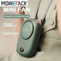 Quạt Làm Mát Mini Đeo Cổ / Thắt Lưng Không Cánh Sạc Cổng USB Phong Cách Thể Thao