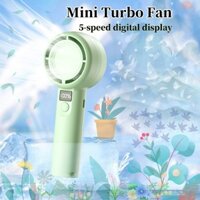 Quạt làm mát quạt Mini cầm tay Turbo Quạt cầm tay có thể sạc lại USB