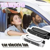 Quạt làm mát tựa đầu ô tô TAWJOG, Quạt ghế sau phía trước ABS chạy bằng USB, Trang trí nội thất ô tô Tiếng ồn thấp Có thể điều chỉnh Dây đeo quạt điện ô tô