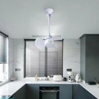 Quạt làm mát yml3 10W Điều chỉnh 360 độ Quạt trần E27 cho quạt đèn chùm trong nhà