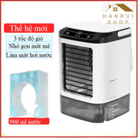 Quạt Lạnh Hơi Nước Quai Xách Di Động CLEAN AIR Q II - thế hệ mới mát hơn ❤️Hanrui Offical❤️