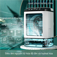 Quạt Lạnh Hơi Nước Quai Xách Di Động CLEAN AIR Q II 🎉Best Seller Tony🎉