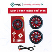 Quạt lẻ Áo Điều hòa Nhật Bản YUKI - 12 V bảo hành 12 tháng