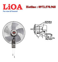 Quạt lioa công nghiệp Model QT – 550