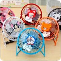 Quạt lồng sắt mini hình thú