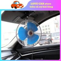 Quạt lồng sắt siêu mát cho xe ô tô 12V 24V nhiều mẫu (LOVE CAR)