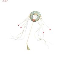Quạt lụa Đạo cụ chụp ảnh cổ xưa Đám cưới