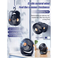 Quạt lưu thông máy tính để bàn tại nhà Quạt nhỏ treo tường mini di động Tắt tiếng quạt nhỏ tại nhà