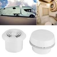 Quạt Mái 12V 4000R / phút LED Trần Thông Gió Lưới Tản Nhiệt Tròn Cho Người Cắm Trại Motorhome Du Lịch Trailer Van RV Quạt RV Mái Thông Hơi