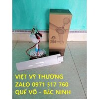 Quạt màn, quạt trần mini 12V 70cm