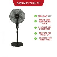 Quạt mát điện đứng lửng cao cấp Midea FS40-15Q.FS4015QR17VD , HÀNG CHÍNH HÃNG