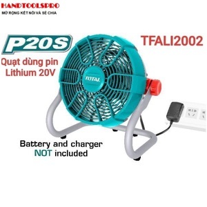 Quạt máy dùng pin Lithium TFALI2002 - 20V